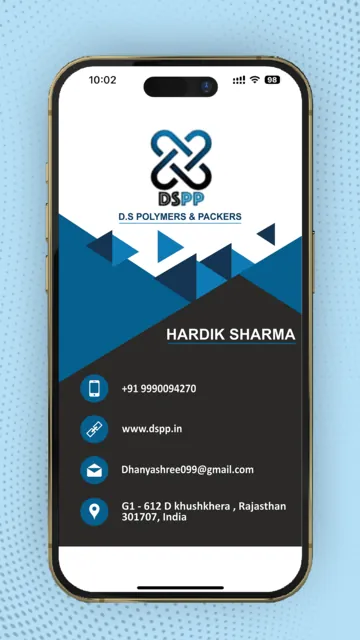Digital visiting card design template 3
