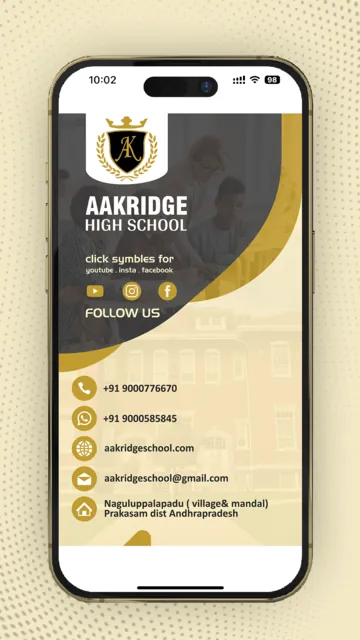 Digital visiting card design template 7